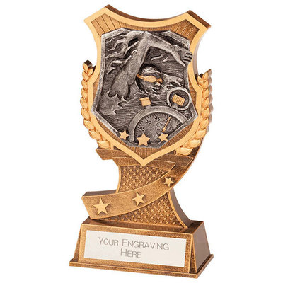 Falcon Swimming Female Trophy Award 105mm FREE Engraving 